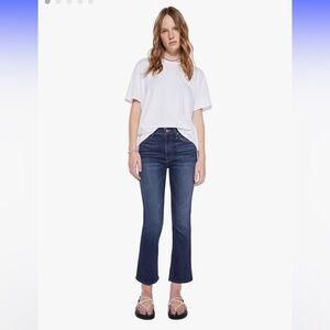 Mother Insider Ankle Fray Size 32 NWT